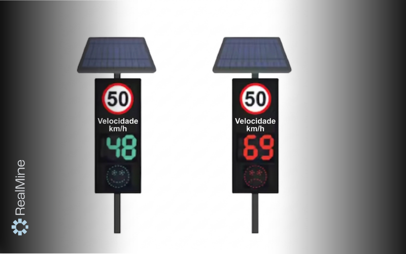 Radar de velocidade Solar